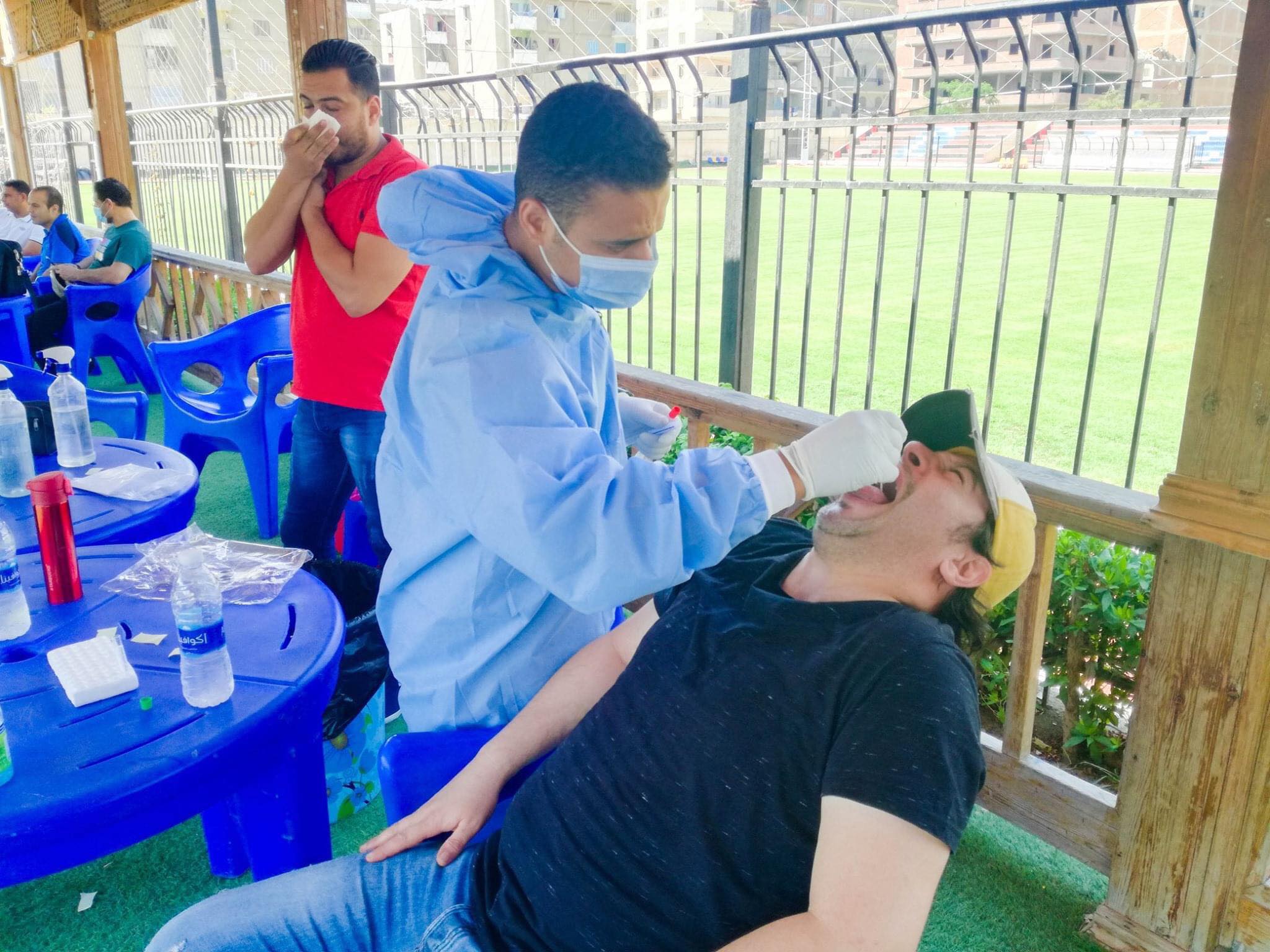 لاعبو الجمهورية والجهاز الفني (2)