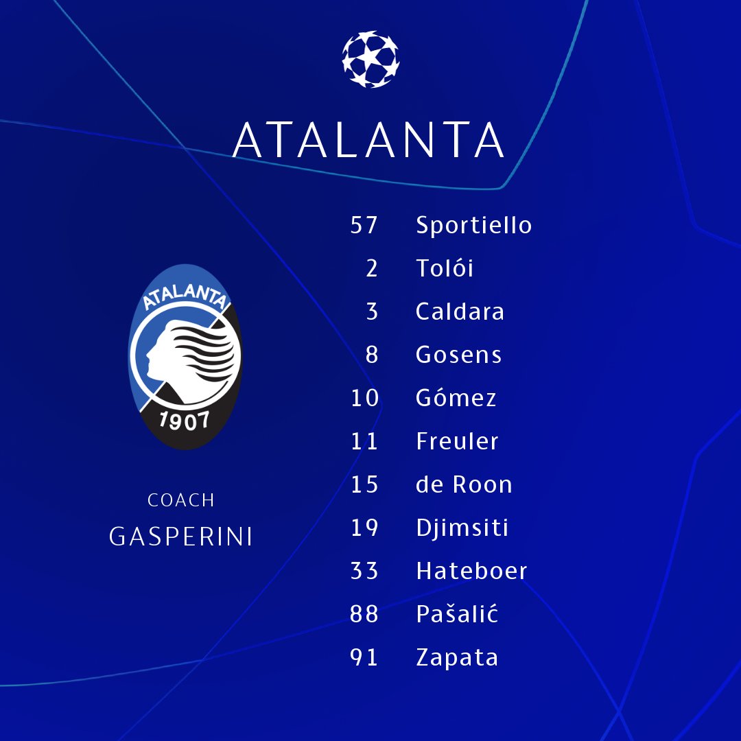 تشكيل اتالانتا تشكيل اتالانتا