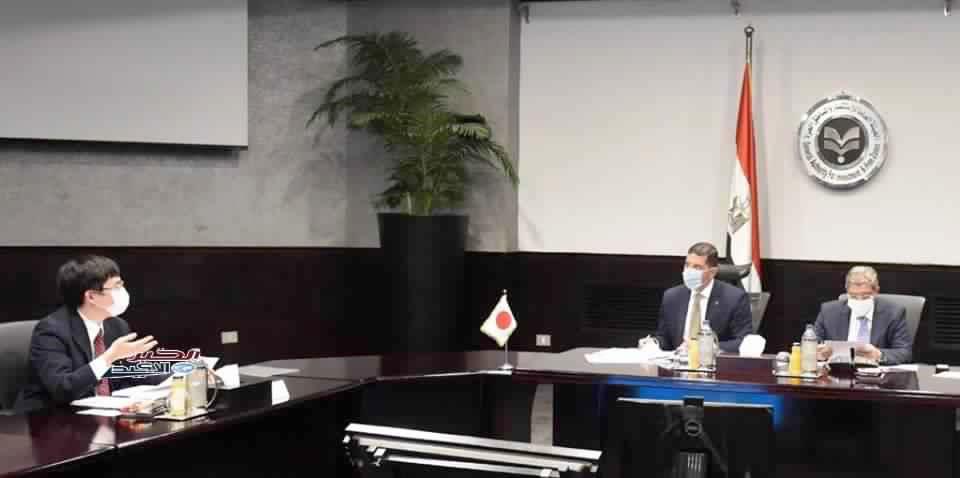 لقاء رئيس هيئة الاستثمار ومجلس الأعمال المصري الياباني
