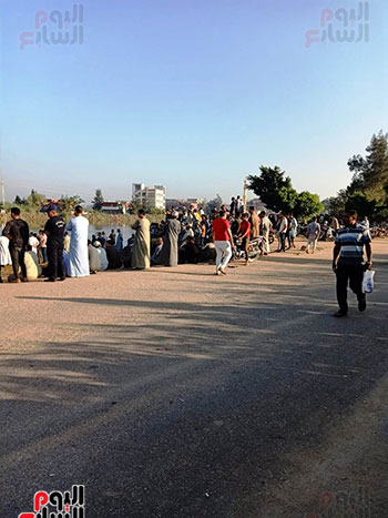 لقطات جديدة من موقع حادث معدية الموت (2)
