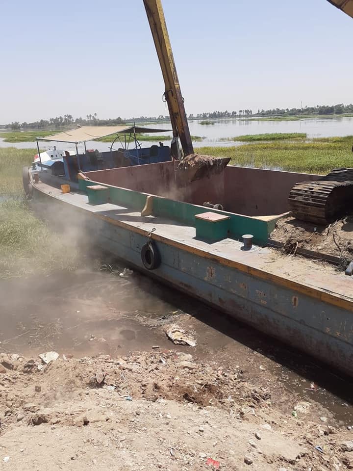 حماية النيل بالأقصر تنفذ 22 قرار إزالة ورد لحرم النيل خلال 72 ساعة (5)