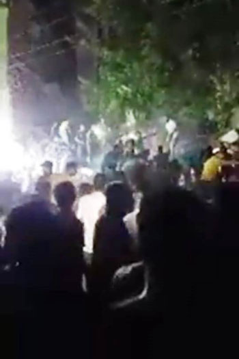 انهيار منزل في المنوفية (3)