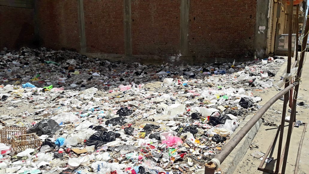 انتشار مقالب القمامة العشوائية بشوارع البحيرة (2)