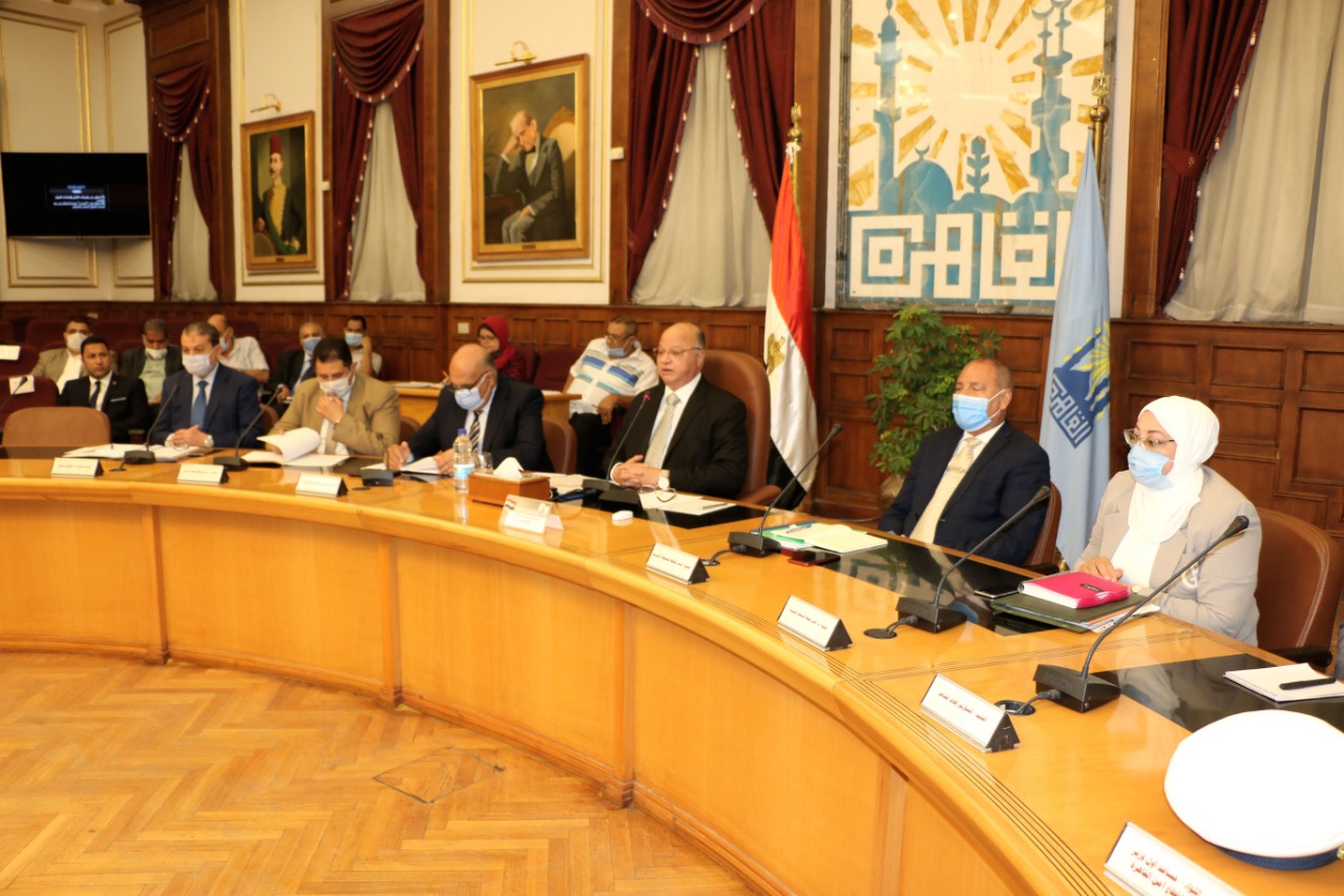 اجتماع المجلس التنفيذى لمحافظة القاهرة  (4)