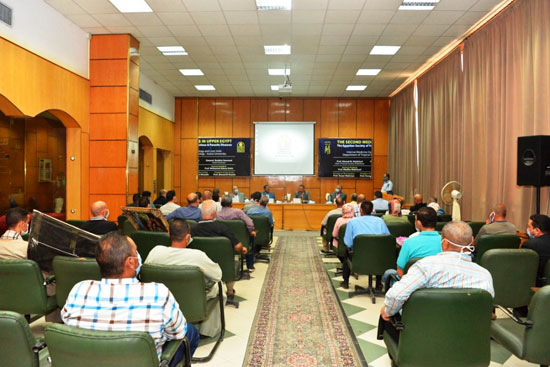 جامعة أسيوط تكرم قيادات الأمن لبلوغهم السن القانونية للمعاش (13)