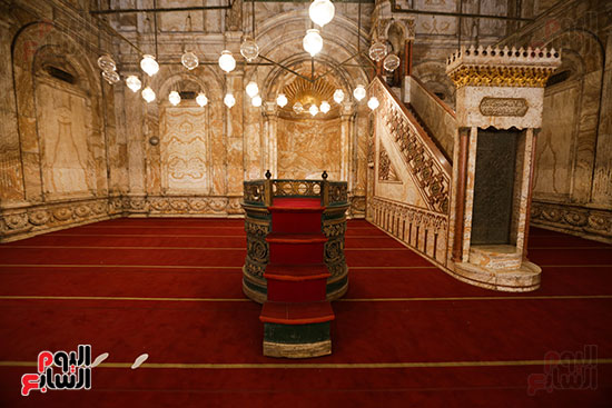 منبر المسجد ومقعد الامام منبر المسجد ومقعد الامام