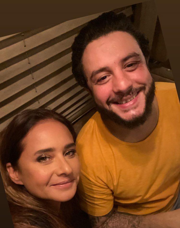 نيللى كريم مع احمد الفيشاوى
