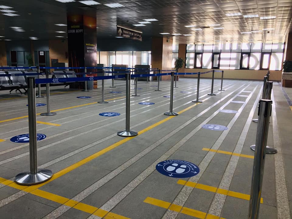 شاهد التجهيزات النهائية داخل مطار الأقصر قبل عودة السياحة مطلع سبتمبر  (2)