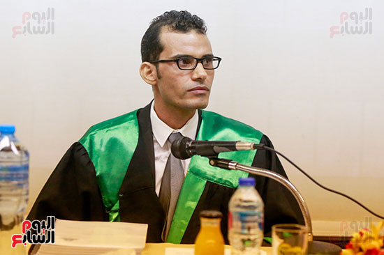 الزميل أحمد إبراهيم الشريف يحصل على درجة الدكتوراه فى جامعة عين شمس (13)