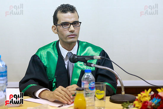 الزميل أحمد إبراهيم الشريف يحصل على درجة الدكتوراه فى جامعة عين شمس (17)