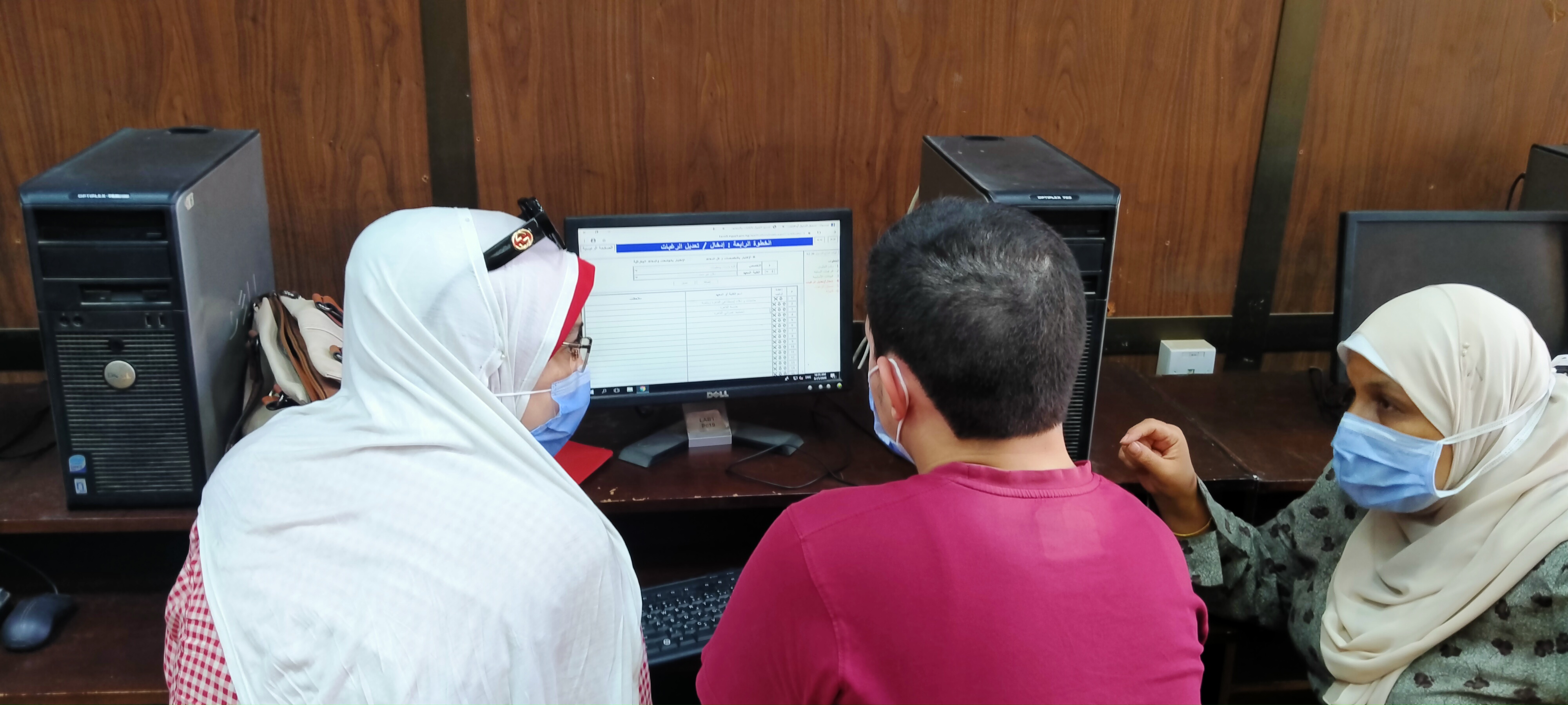 معامل هندسة القاهرة تستقبل  طلاب المرحلة الأولى لتسجيل الرغبات  (1)