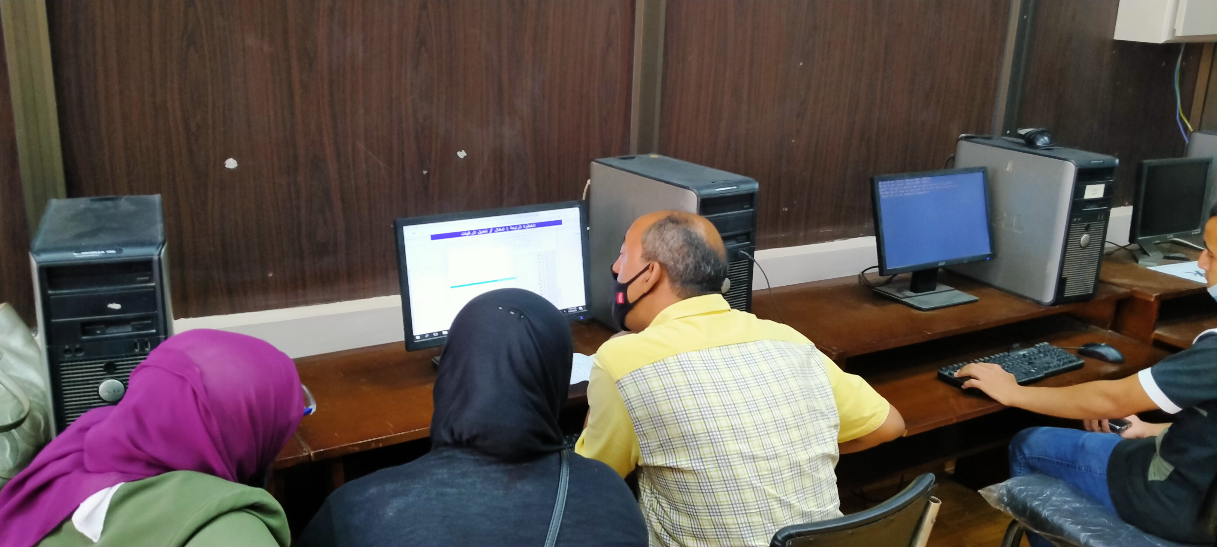 معامل هندسة القاهرة تستقبل  طلاب المرحلة الأولى لتسجيل الرغبات  (2)