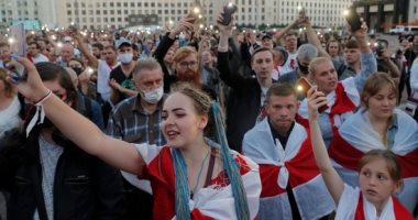مظاهرات نساء بيلاروسيا ضد الرئيس