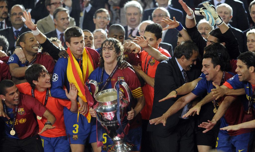 برشلونة بطل الثلاثية 2009