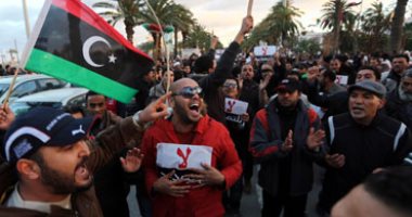 مظاهرات فى ليبيا