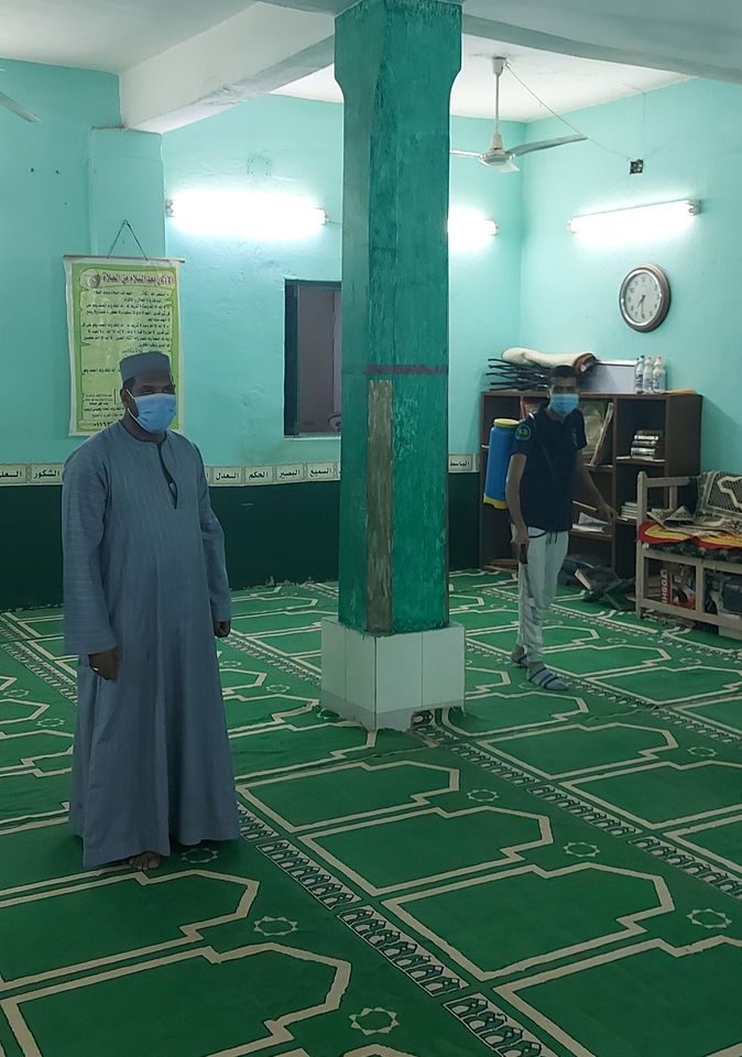 رجال أوقاف الأقصر يواصلون حملات تطهير المساجد  (2)