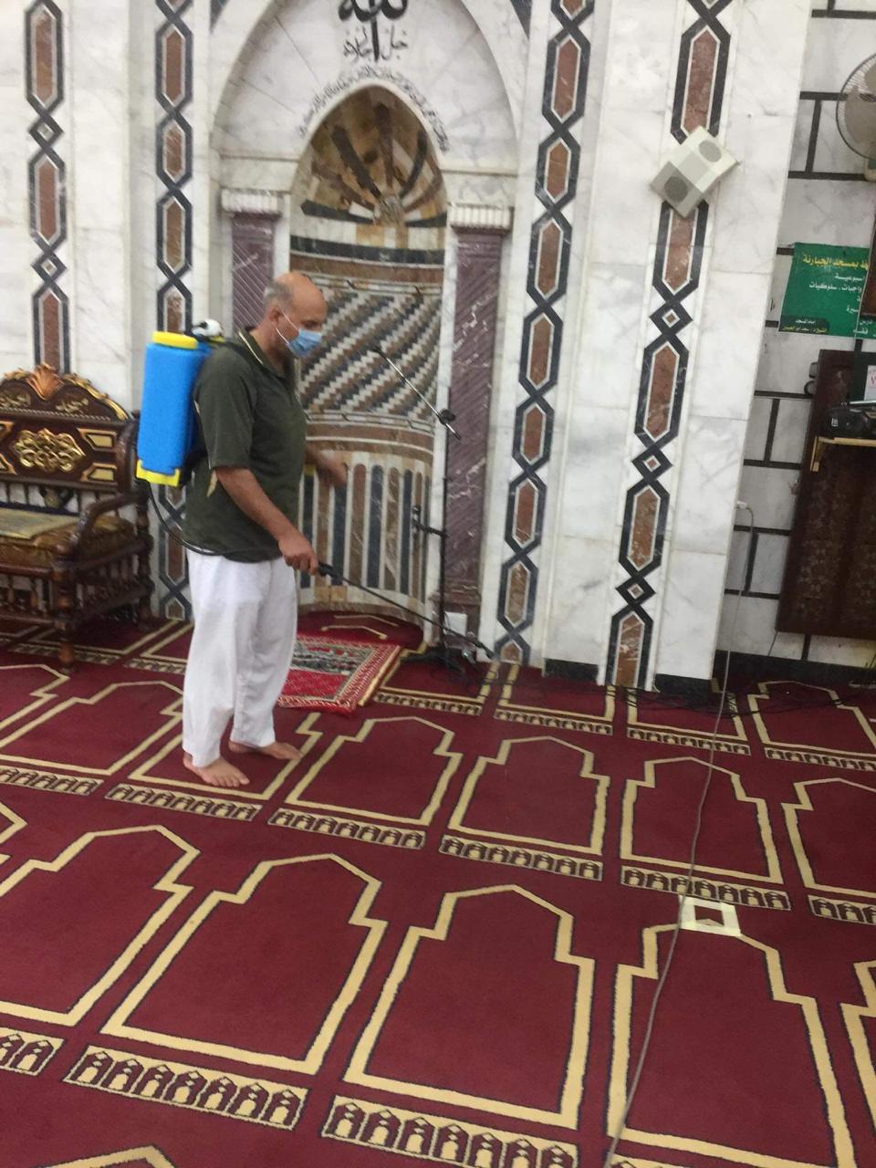 مساجد الدقهلية تستعد لإقامة صلاة الجمعة (1)