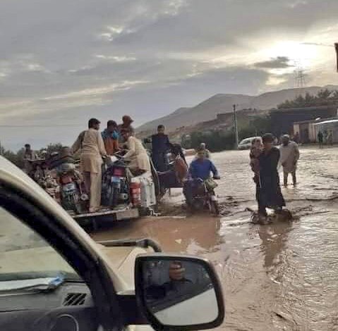 فيضانات أفغانستان