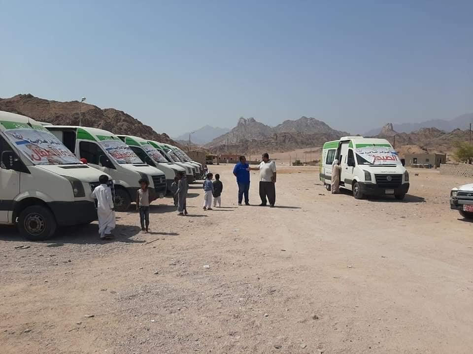 لصحة تسير قافلة طبية للكشف على أهالى جنوب سيناء (1)