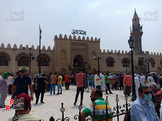 صلاة الجمعة بمسجد عمرو بن العاص