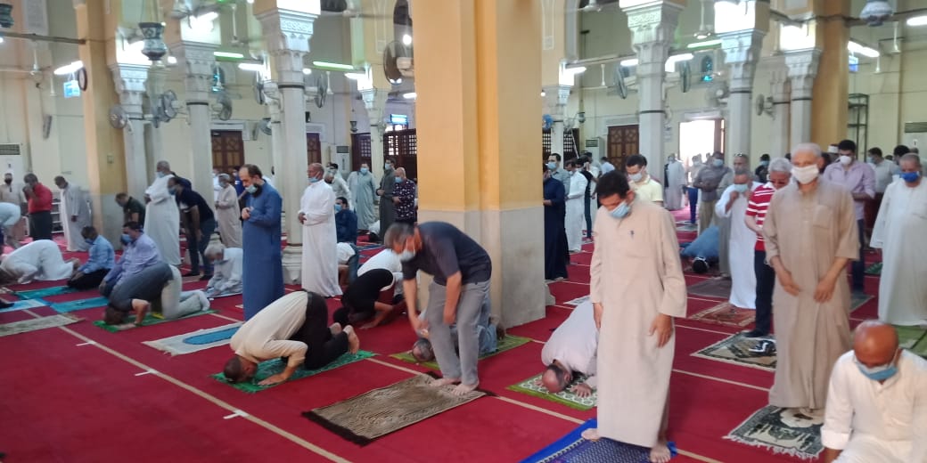 صلاة الجمعة بمساجد القليوبية
