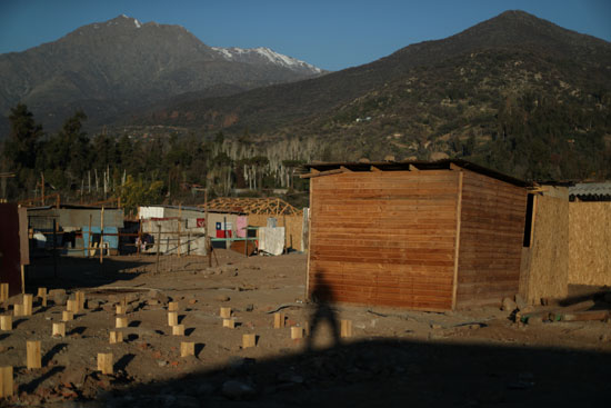 مخيم العاطلين في تشيلي