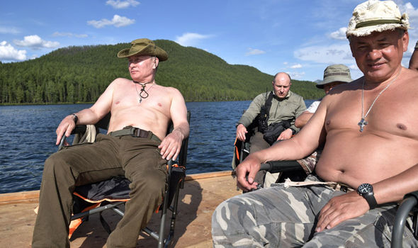 صورة أخرى لفلاديمير بوتين