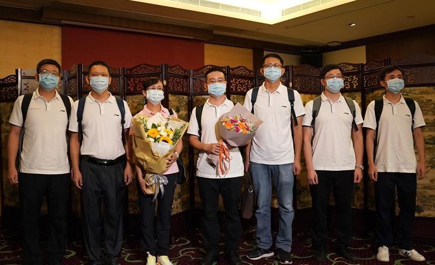 الفريق الصينى