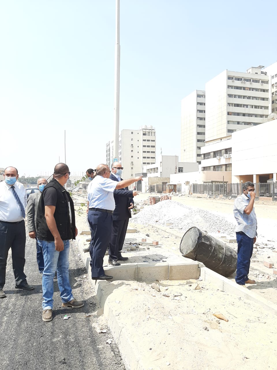 محافظ القاهرة يتابع أعمال التطوير بمدينة نصر (6)