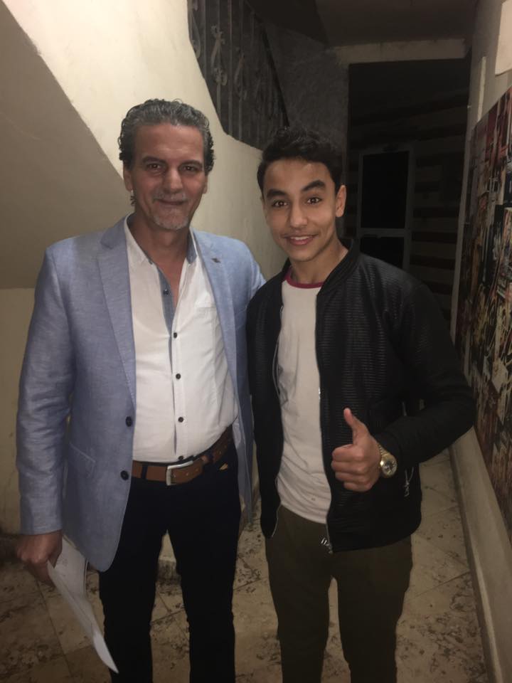 يوسف جمال مع الفنان أحمد الشامي