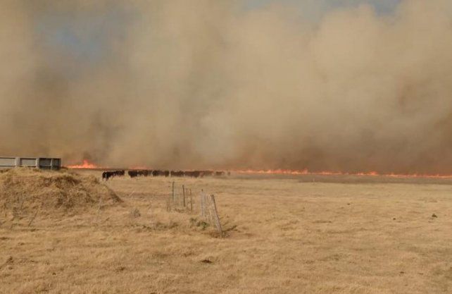 حرائق فى قرى ايطالية