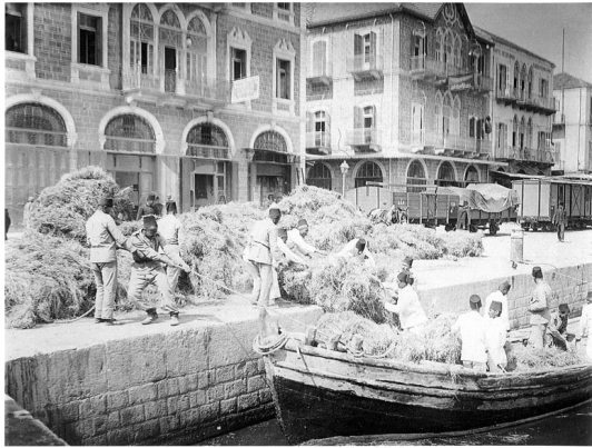 مرفأ بيروت 1909