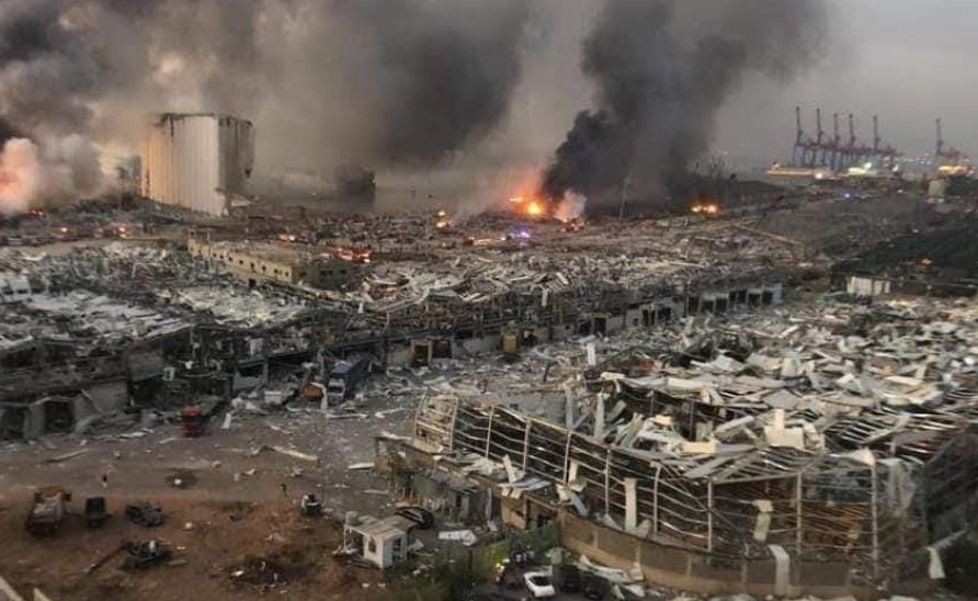 الوضع فى بيروت