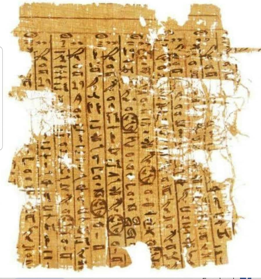 بردية وادي الجرف بردية وادي الجرف