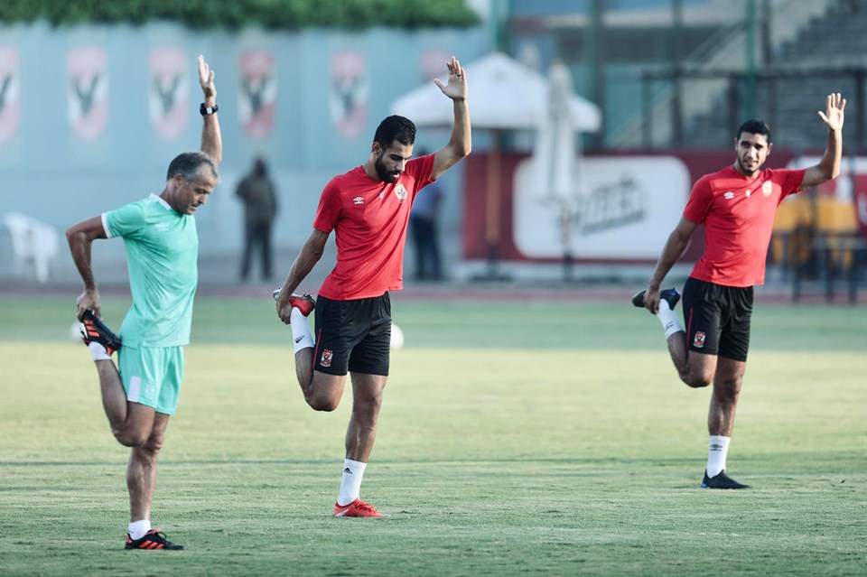 مران الاهلي قبل 72 ساعة من مباراة إنبي (15)