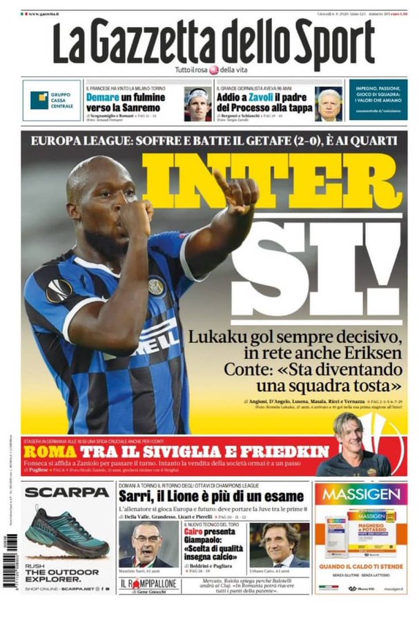 لاجازيتا ديللو سبورت لاجازيتا ديللو سبورت