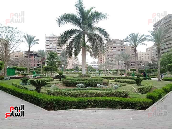 تجديد الحدائق بالقاهرة (14)