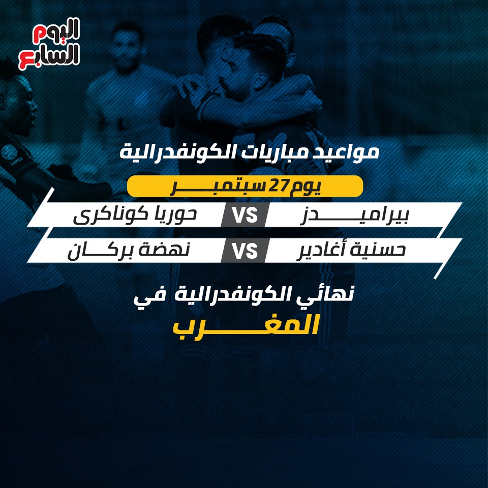 مواعيد مباريات الأندية المصرية فى البطولات الأفريقية (3)