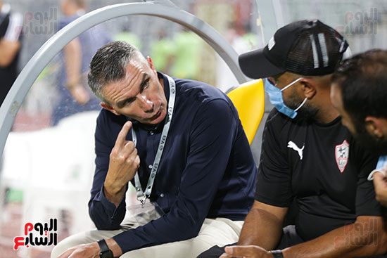 الشوط الاول بين الزمالك والمصرى (22)