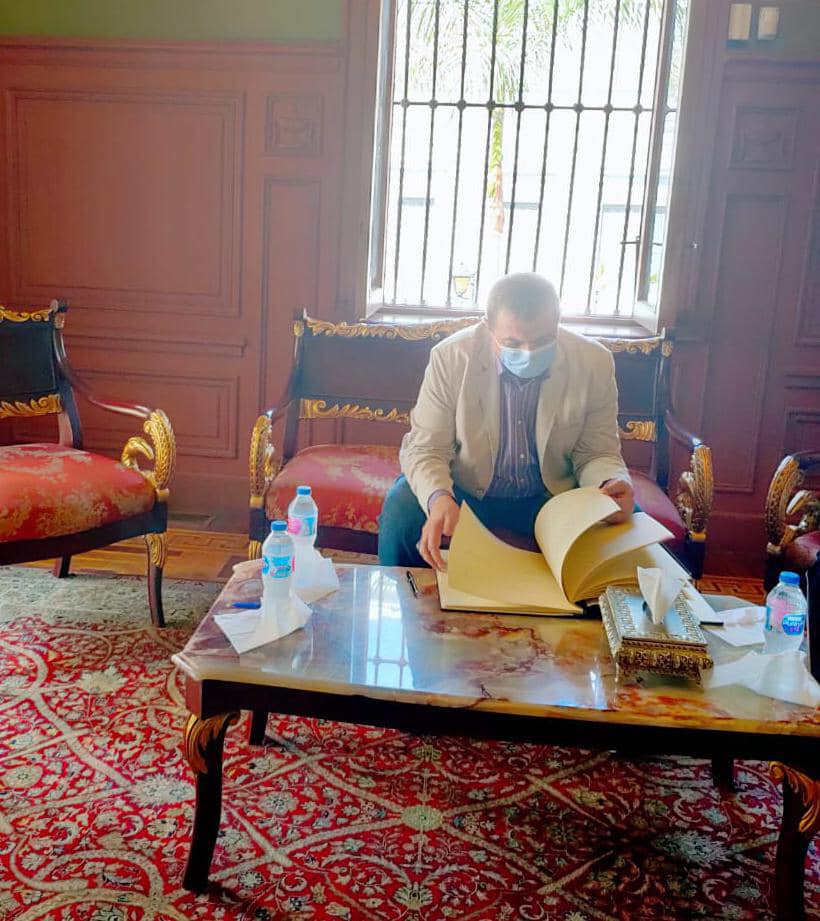 وزير القوى العاملة فى متحف المجوهرات (3)