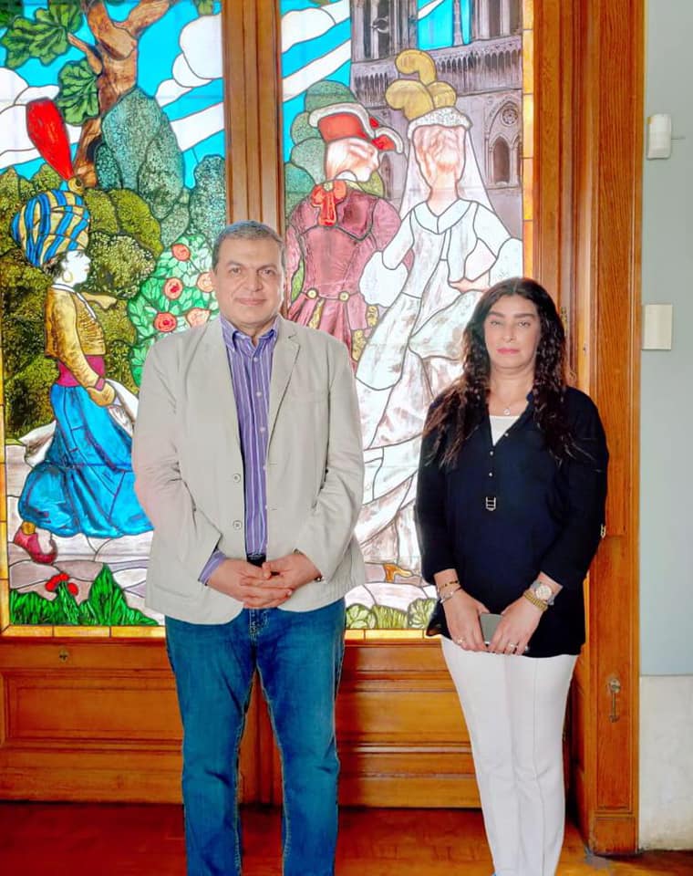 وزير القوى العاملة فى متحف المجوهرات (1)