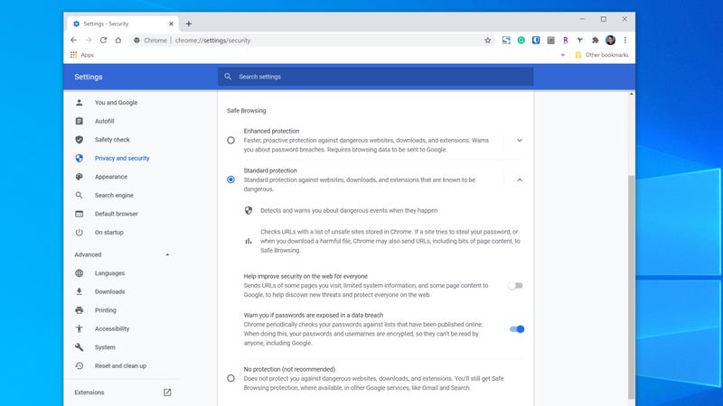 منع جوجل كروم