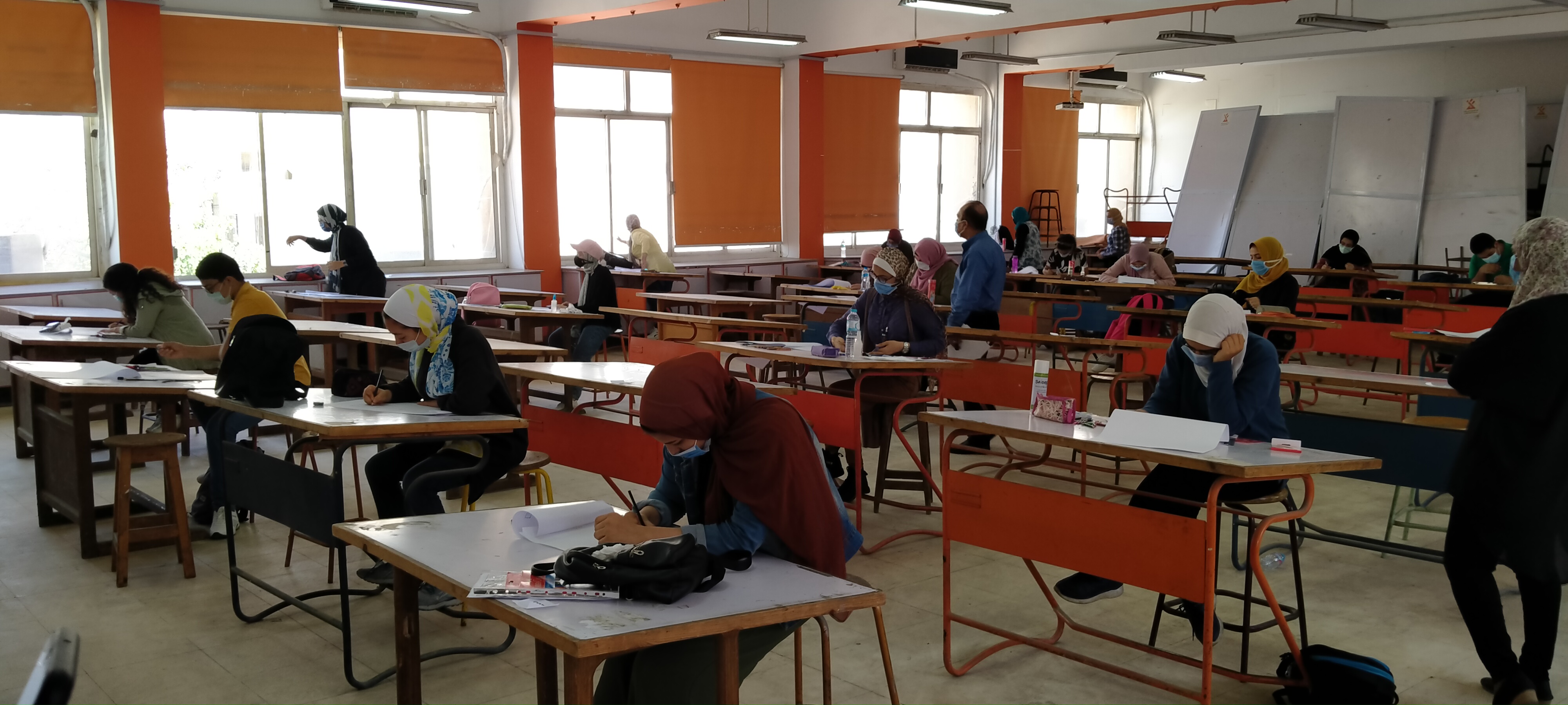 اختبارات القدرات بكلية الفنون التطبيقية جامعة حلوان  (11)