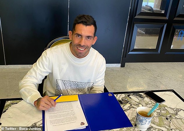 تيفيز يجدد عقده مع البوكا (2)