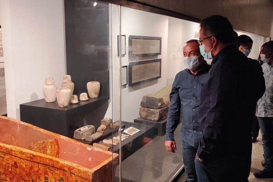  وزير السياحة يزور متحف الأقصر  (7)
