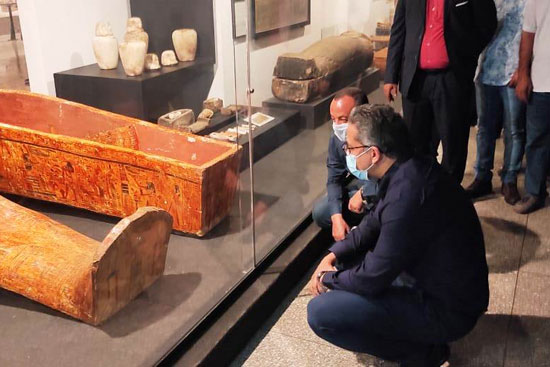  وزير السياحة يزور متحف الأقصر  (4)