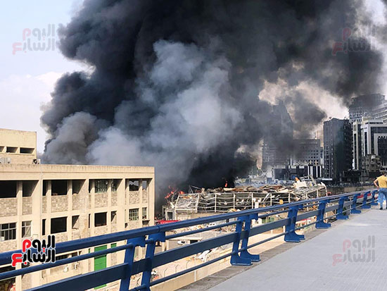 حريق مرفأ بيروت (7)
