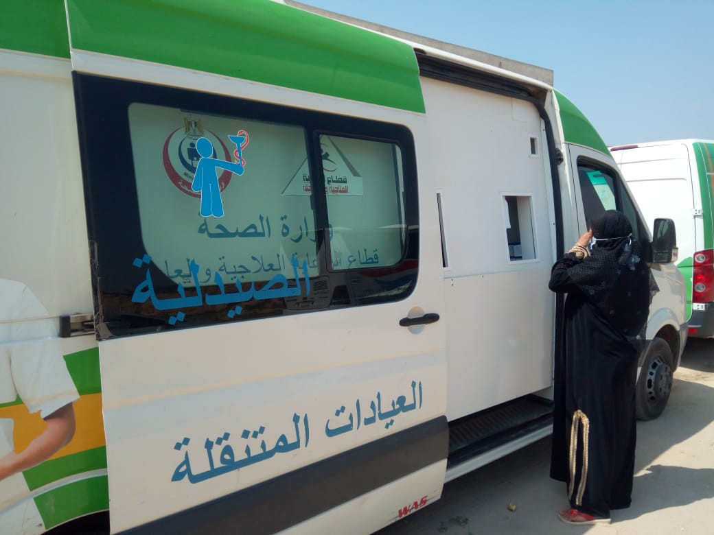 قافلة طبية مجانية بمدينة النوبارية (4)