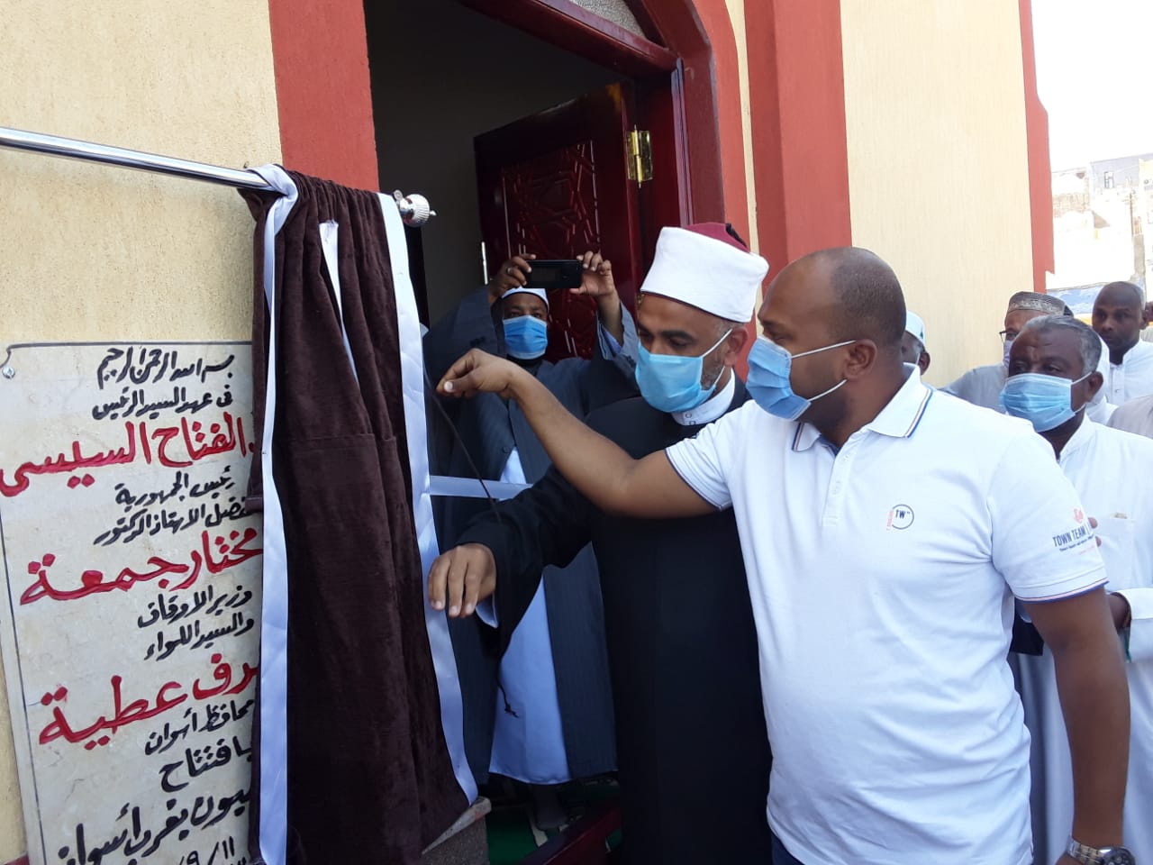 افتتاح مسجد البسيون بأسوان وسط فرحة أهالى النوبة (1)