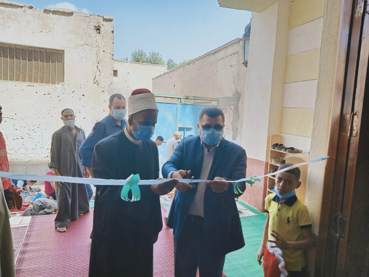 صور.. افتتاح 7 مساجد جديدة بمحافظة بنى سويف (6)